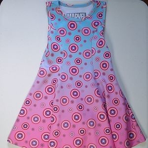 Captain America Tank Top Dress